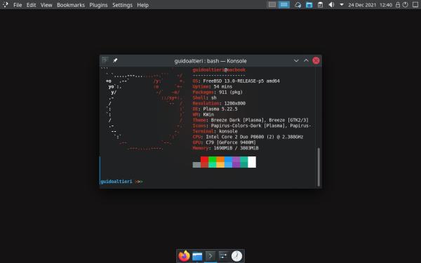 MacBook con FreeBSD